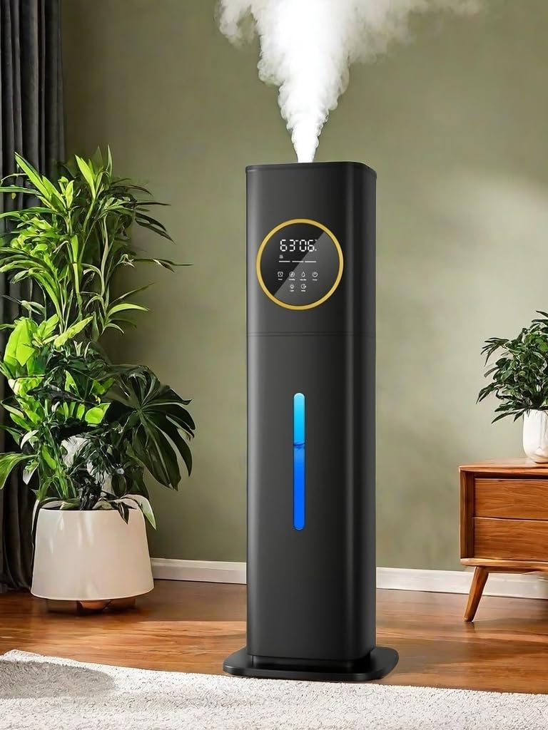 Large Room Bedroom with Night Light, 2.1Gal(8L) Humidifiers for Home