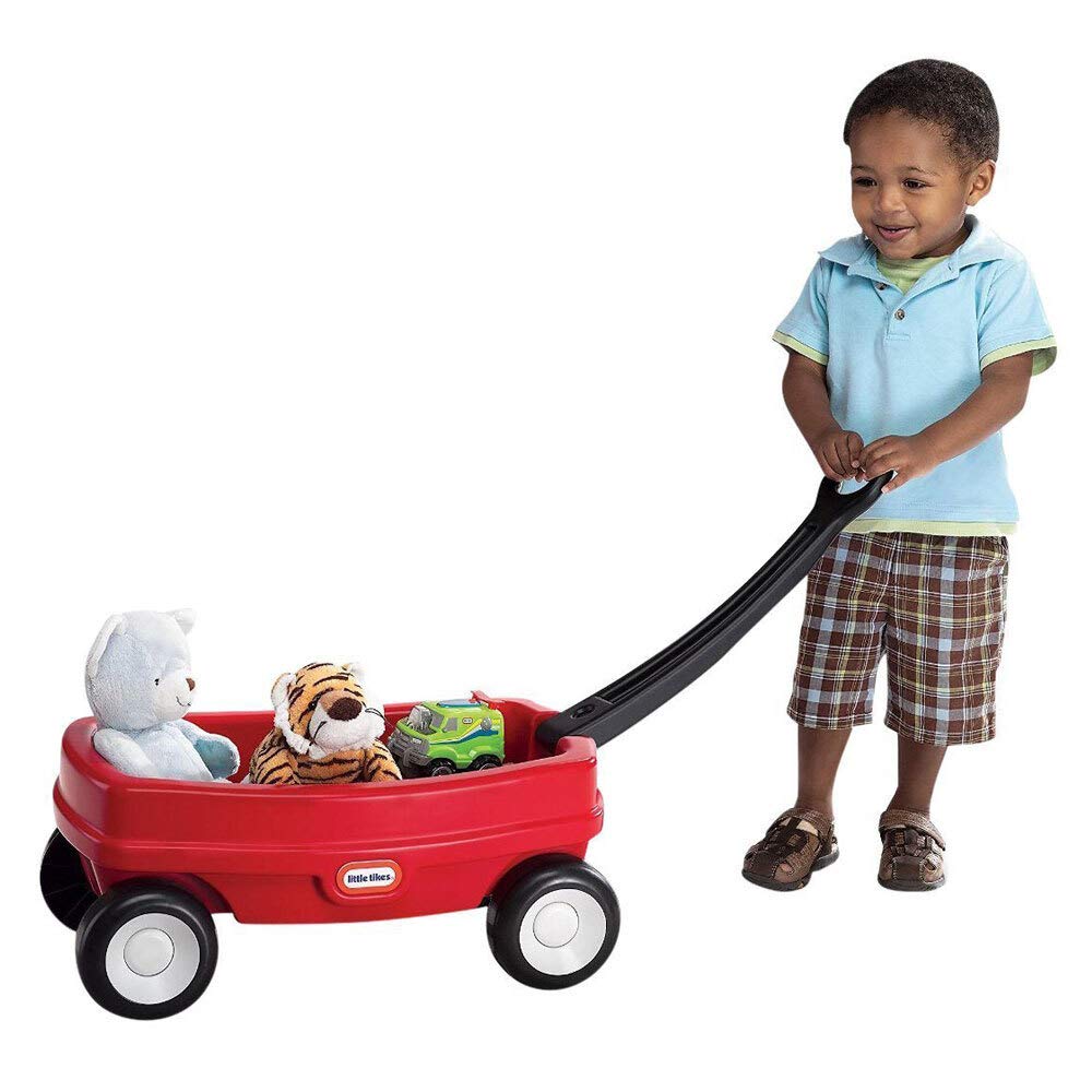 Lil' Wagon – Red And Black, Indoor and Outdoor Play, Easy Assembly