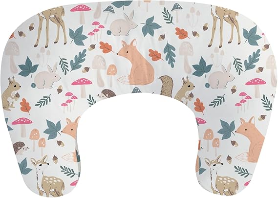 Nursing Pillow & Breastfeeding Pillow for Baby Feeding, Ergonomic U‑Shape Support