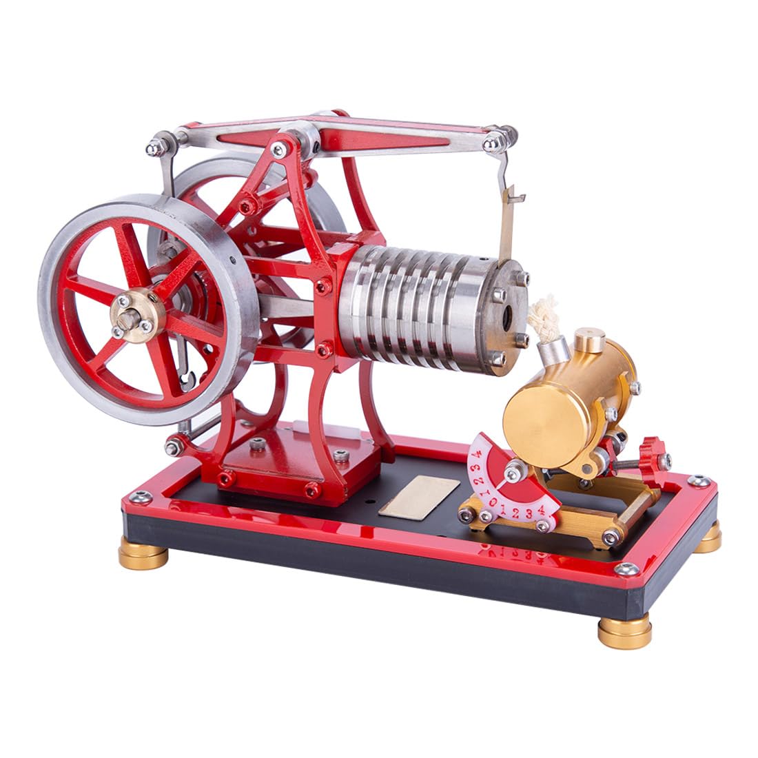 Wooptoothy VE-01 Engine Model Kits, Beam Vacuum Engine Model Kit for Adults, Engine Motor Model Educational Physics Experiment STEM Model