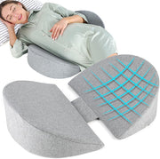 Pregnancy Wedge Pillow for Sleeping, Upgraded Memory Foam Maternity