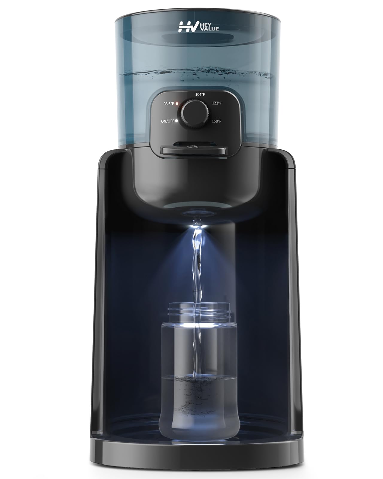 Water Warmer, HEYVALUE Baby Bottle Warmer, Formula Maker