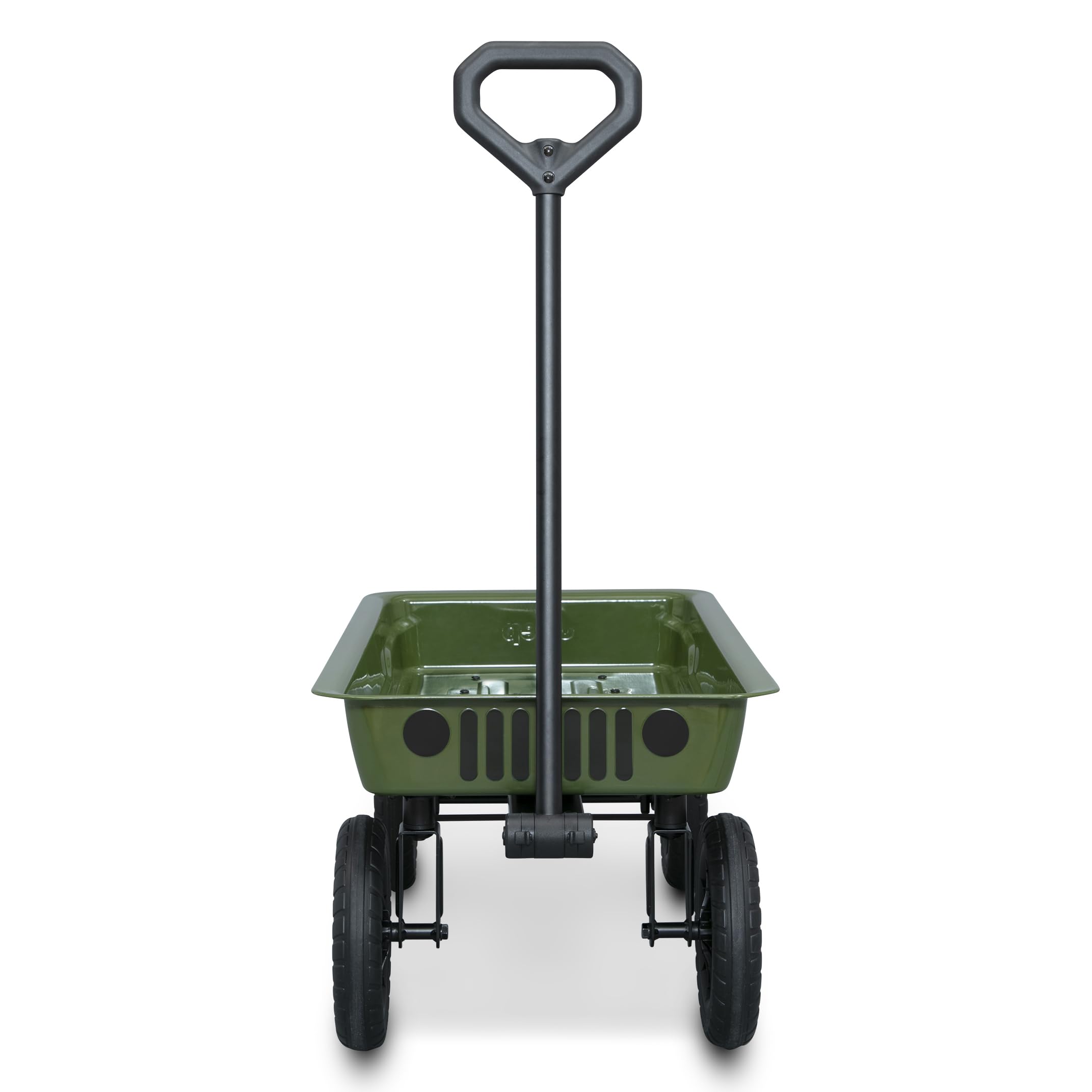 Kids Pull Wagon with All-Terrain Wheels and Steel Frame