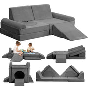 12PCS Modular Kids Play Couch, Kids Couch