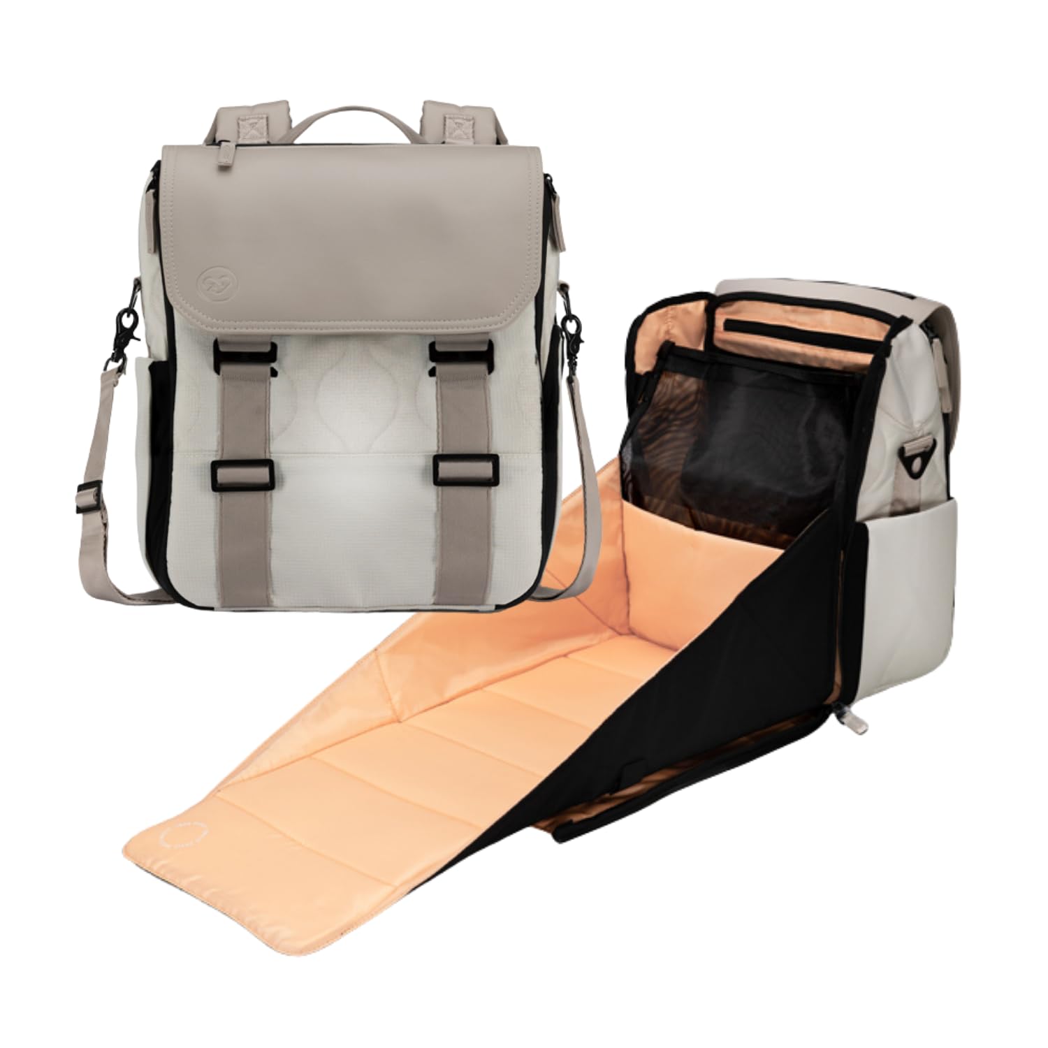 Willow Eco-Friendly Diaper Bag Backpack - Unisex Baby Diaper Bag