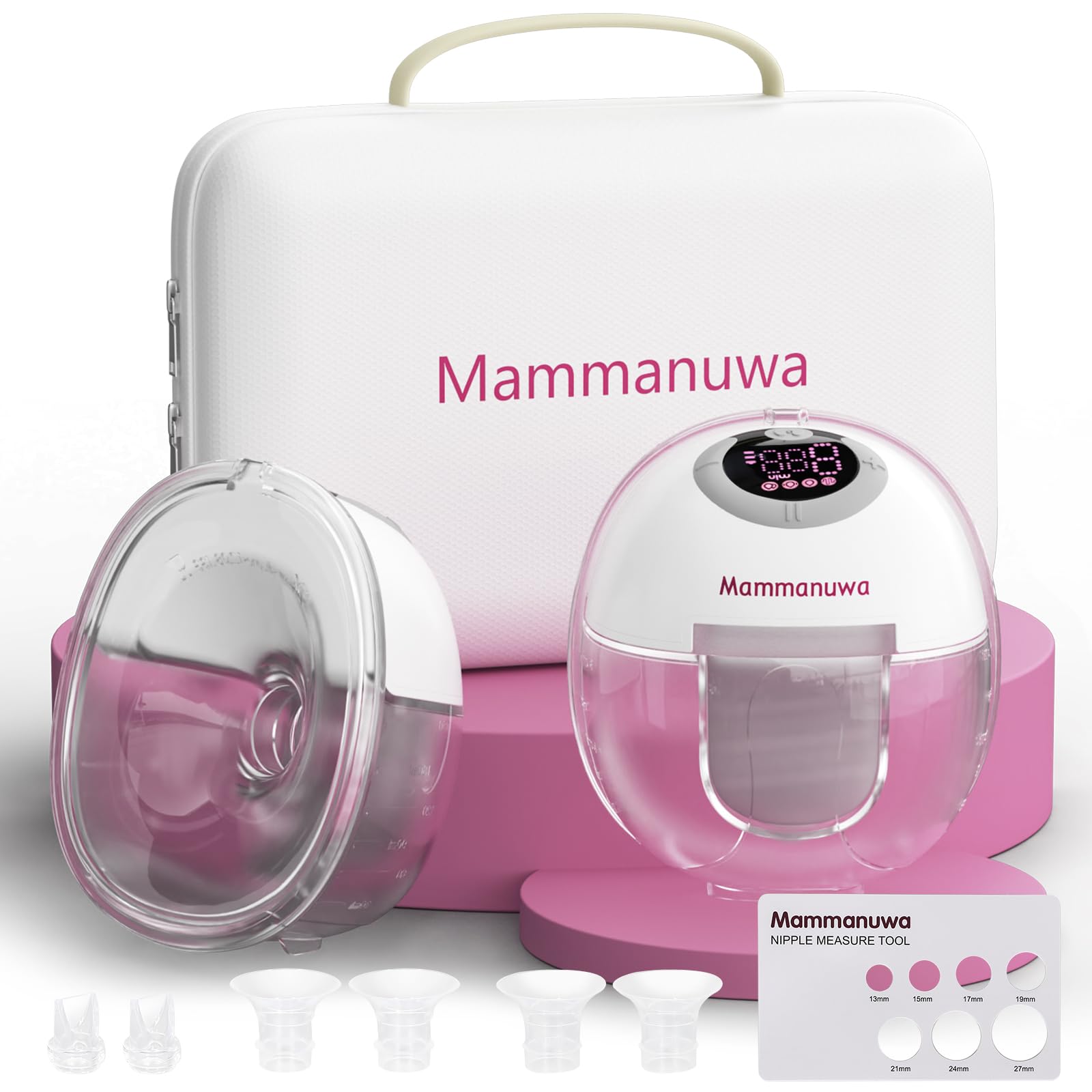 Electric Breast Pump - Lightweight, Portable, & Hands-Free