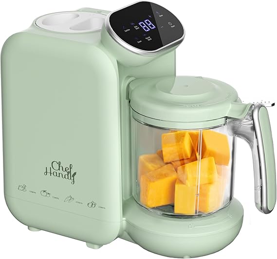 Baby Food Maker, 5 in 1 Baby Food Processor with Stainless