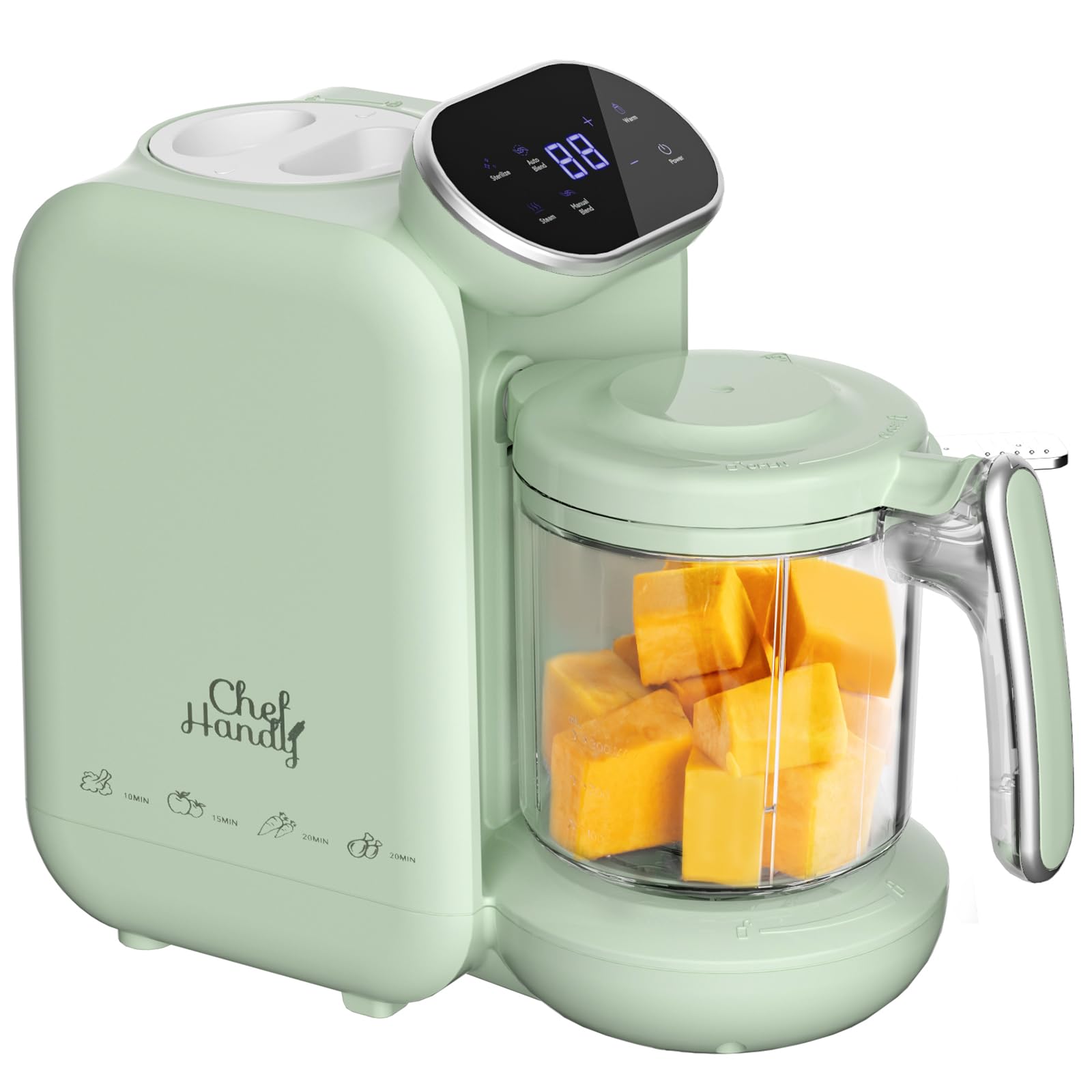 Baby Food Maker, 5 in 1 Baby Food Processor with Steaming Basket