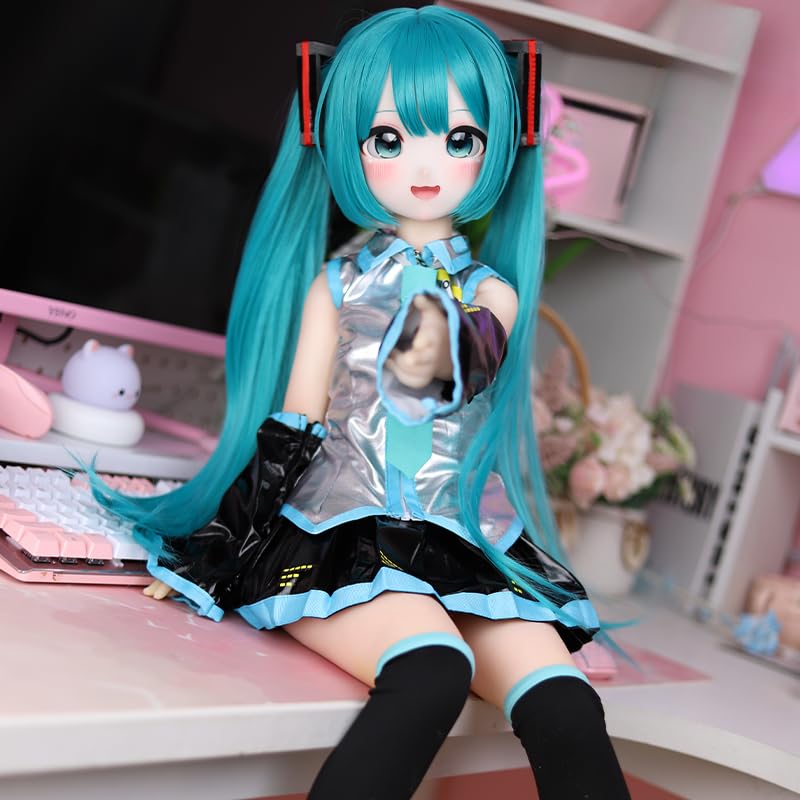 1/2 Female Seamless Miku Ver. Action Figures Full Silicone Material