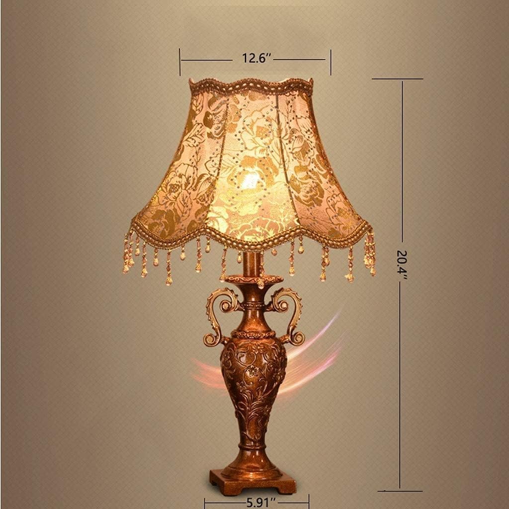 Nightstand Lamp Resin Body Creative Bedside Lamp Desk Lamp