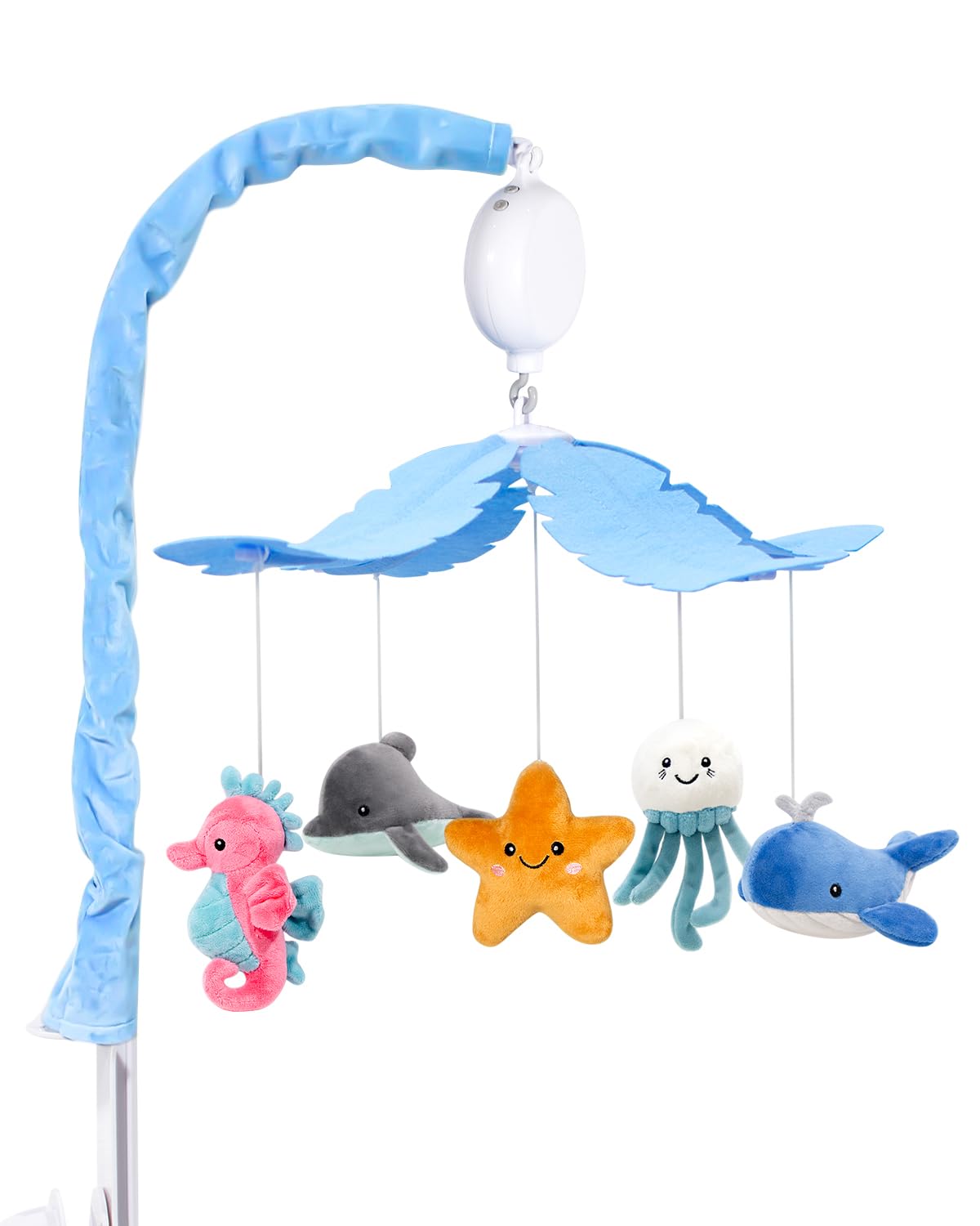 Ocean Theme Baby Crib Mobile with Music and Rotation
