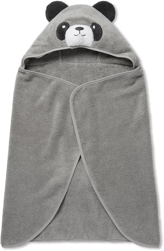 and Girls Hooded Bunny Bath Towel in Blush - Unisex Baby Toddler