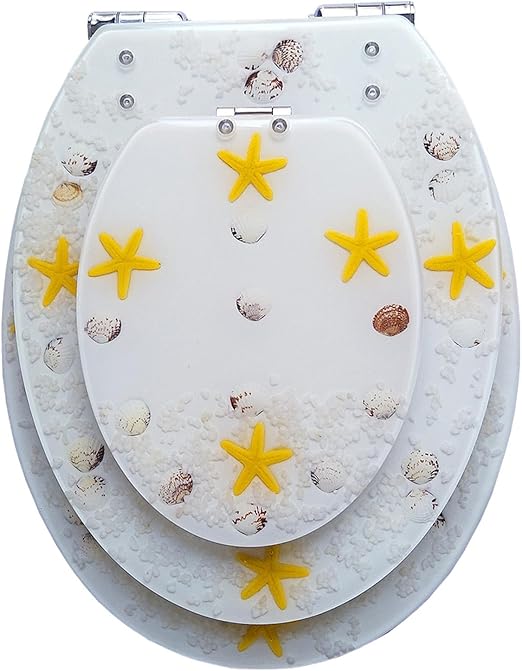 Toilet Seat with Quick-Release Soft Close, 2 In 1 Potty Training