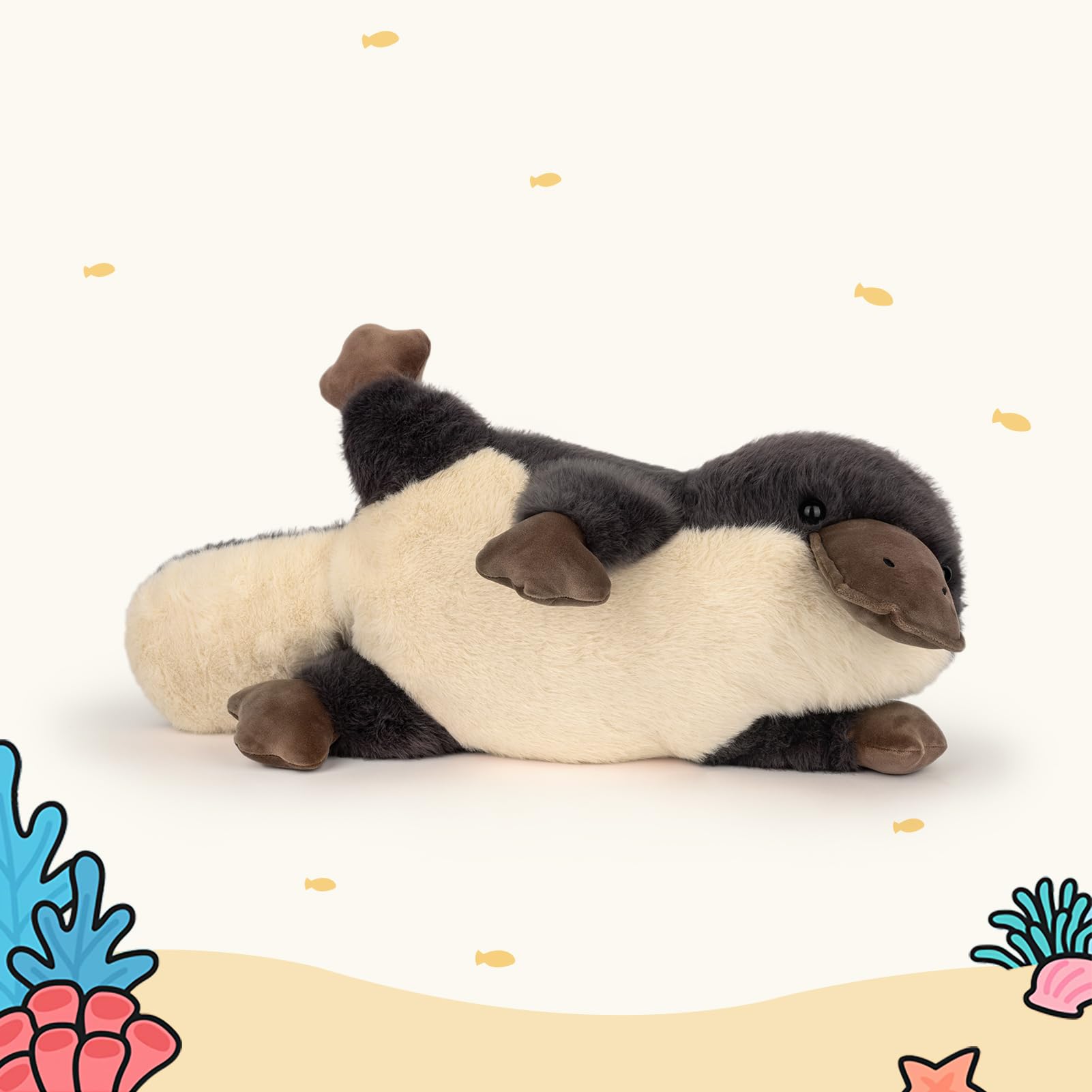 26.8" Platypus Stuffed Animals Soft Plush Cute Platypus Doll for Boys Girls