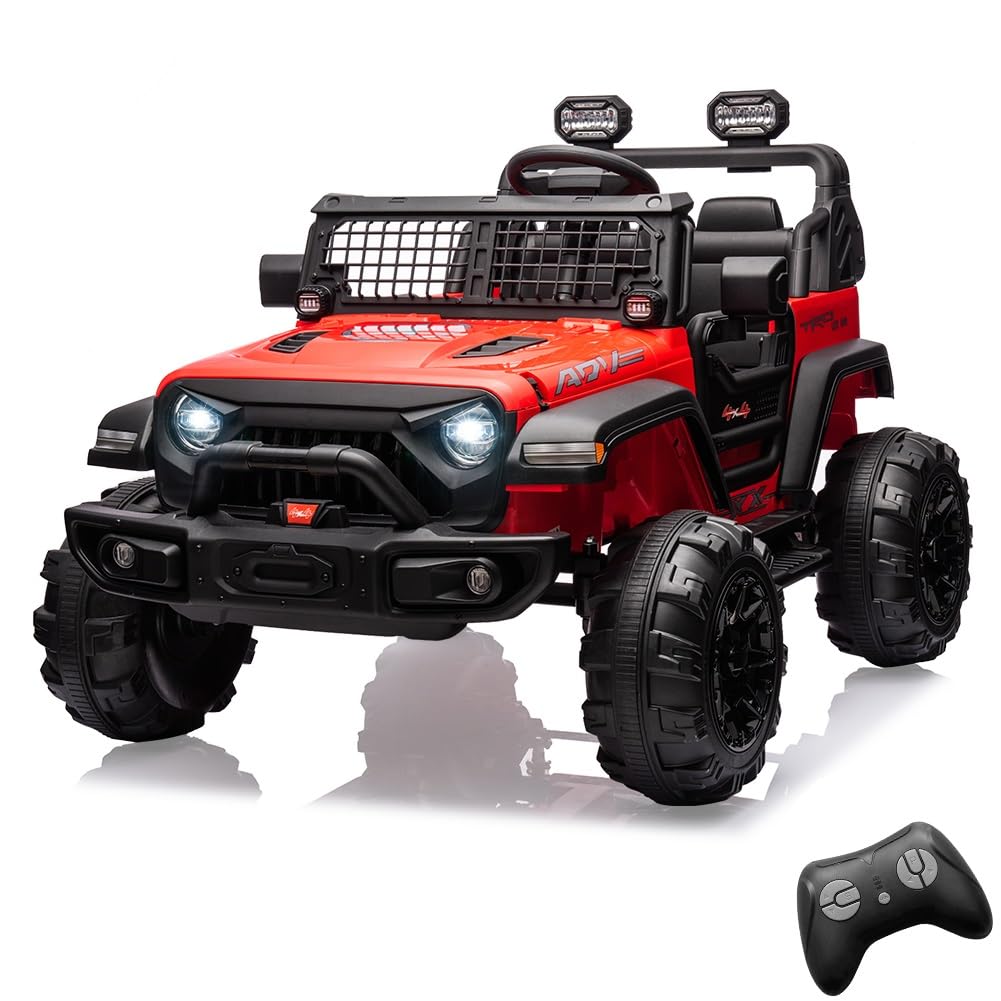 Kids Car, 24V 9Ah 2 Seaters Ride On Car with Remote Control, 2 * 120W Motors