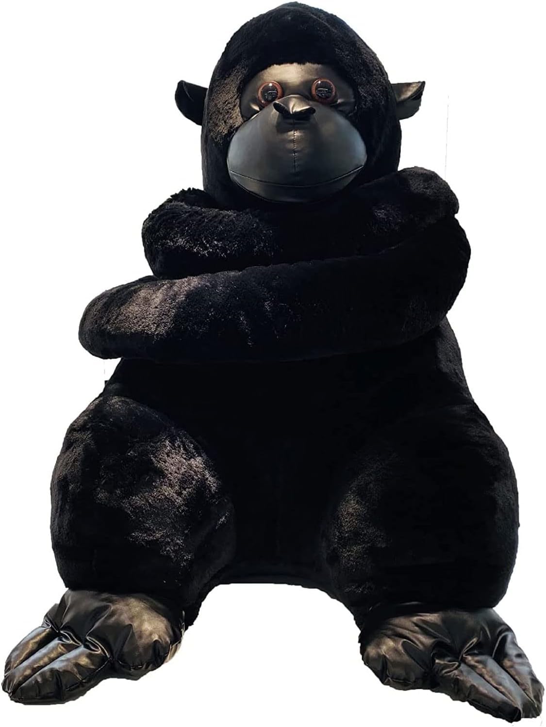 Plush Gorilla Stuffed Animal Huggable Gorilla Pillow Super Soft Plush Doll Animal