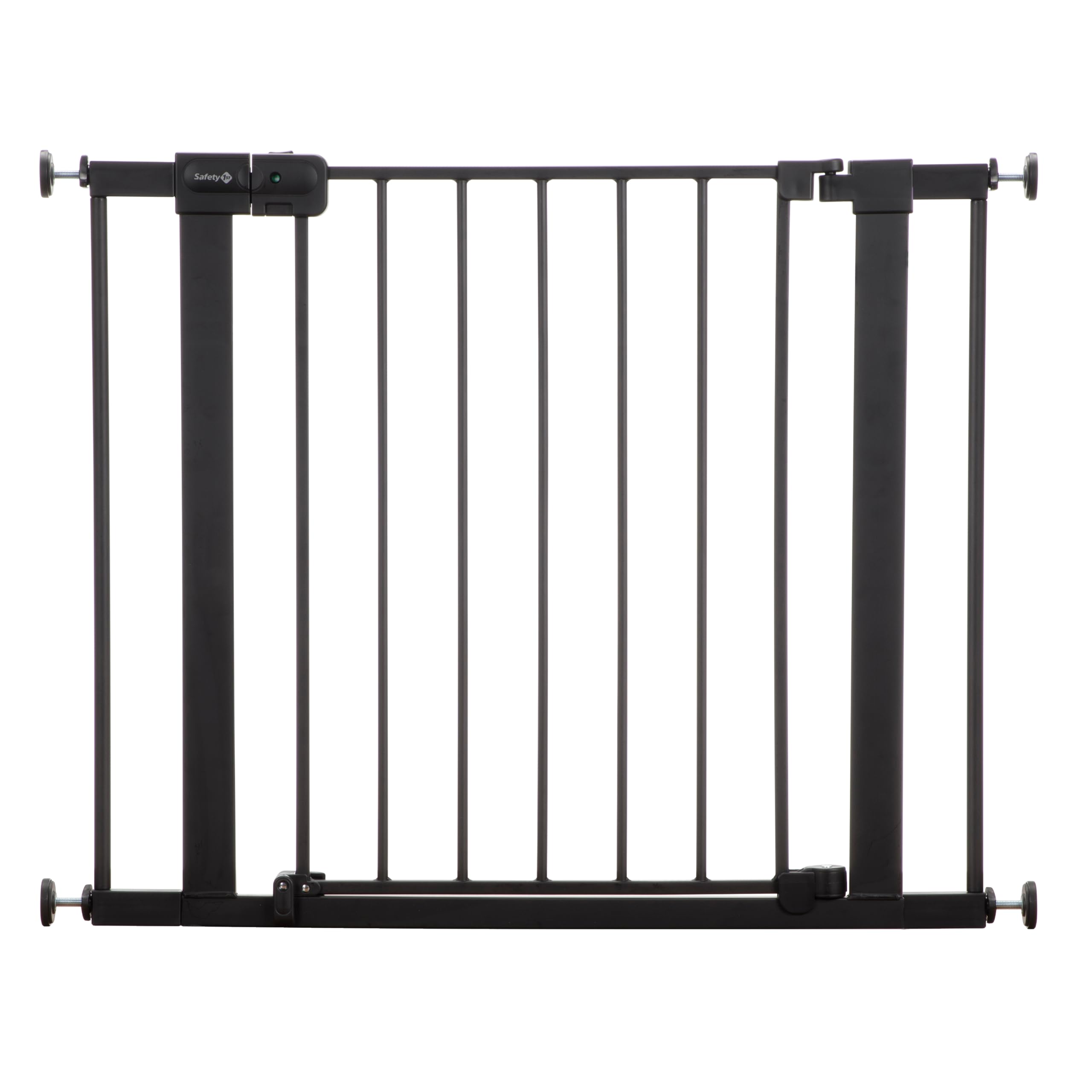 Easy Install Baby Gate for Doorways, Auto-Close Pressure-Mounted Magnetic Latch