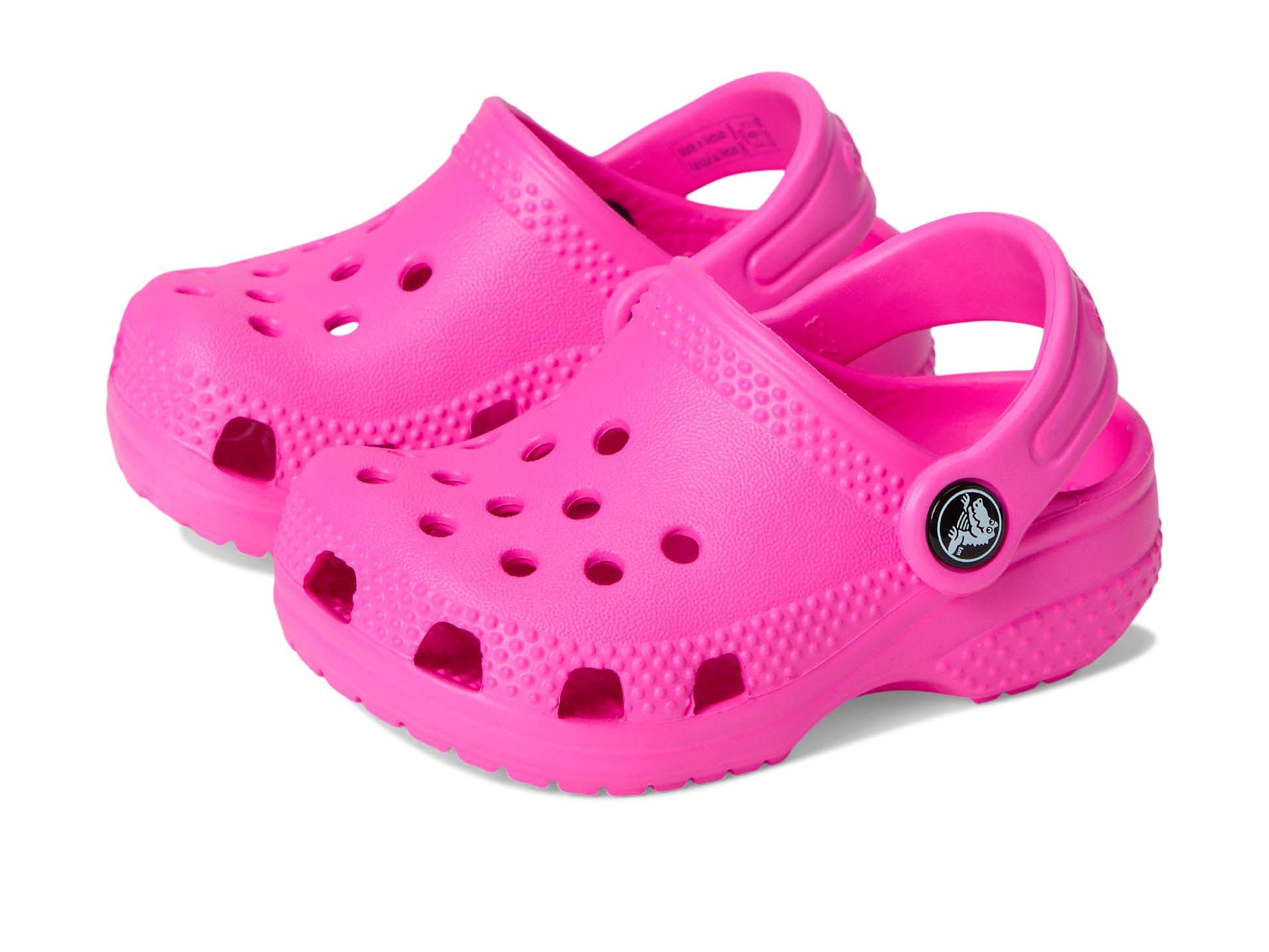 Crocs Unisex Kid Classic Littles Clogs (Infant) Pink Crush 2-3 Infant Medium