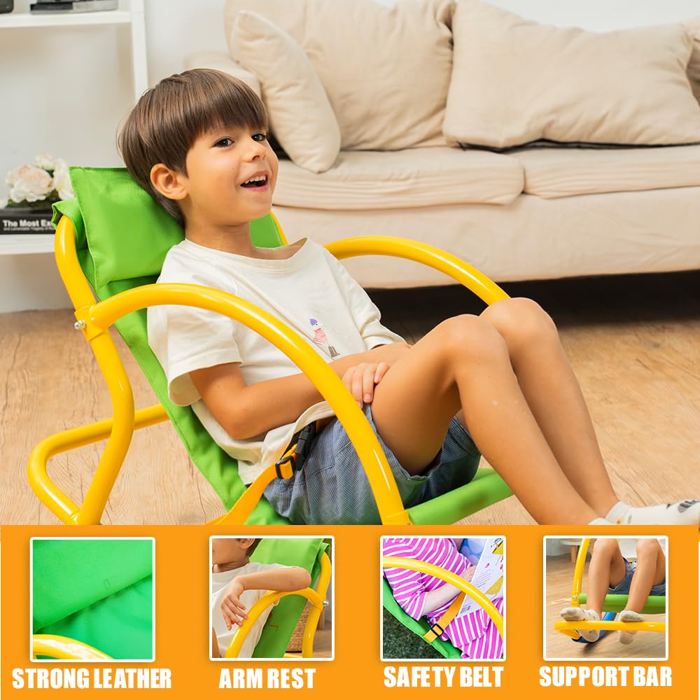 Kids Rocking Seesaw Chair for Toddlers Ages 3-7