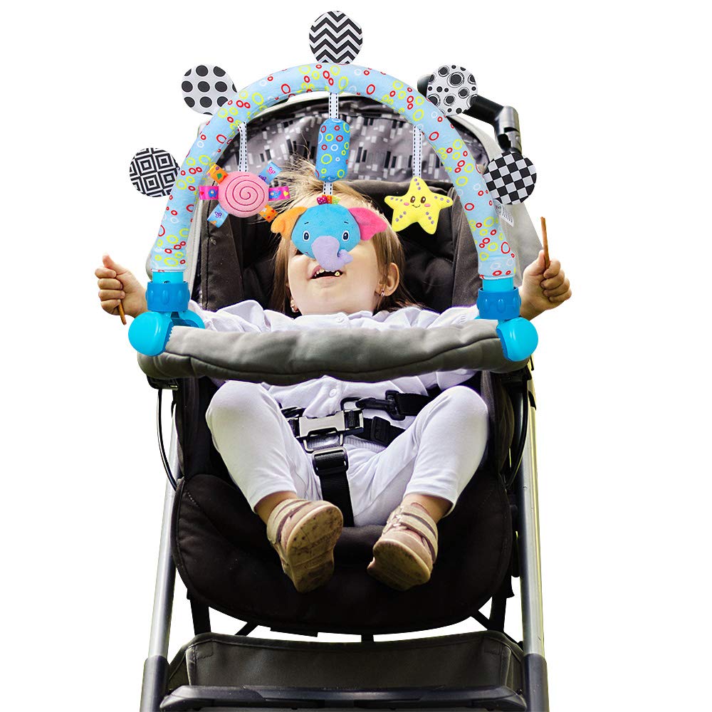 Travel Arch Bassinet Mobile Toys for Infant & Toddlers