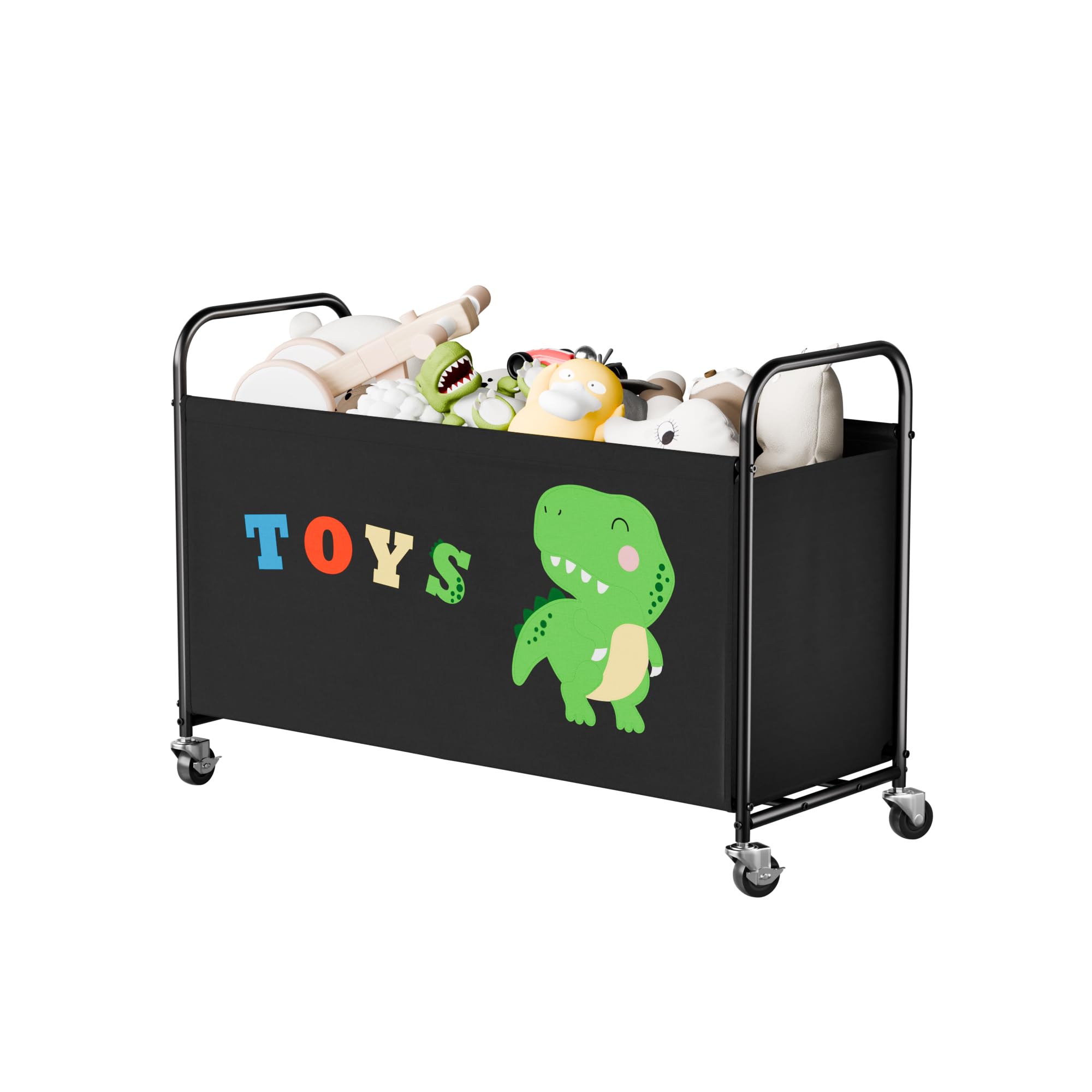 Large Toy Storage Box with Wheels - 135L Organizer Chest