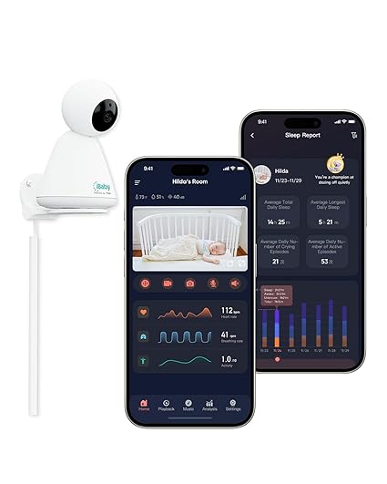 iSmart Baby Monitor - Monitor Newborn Heart Rate, Breathing