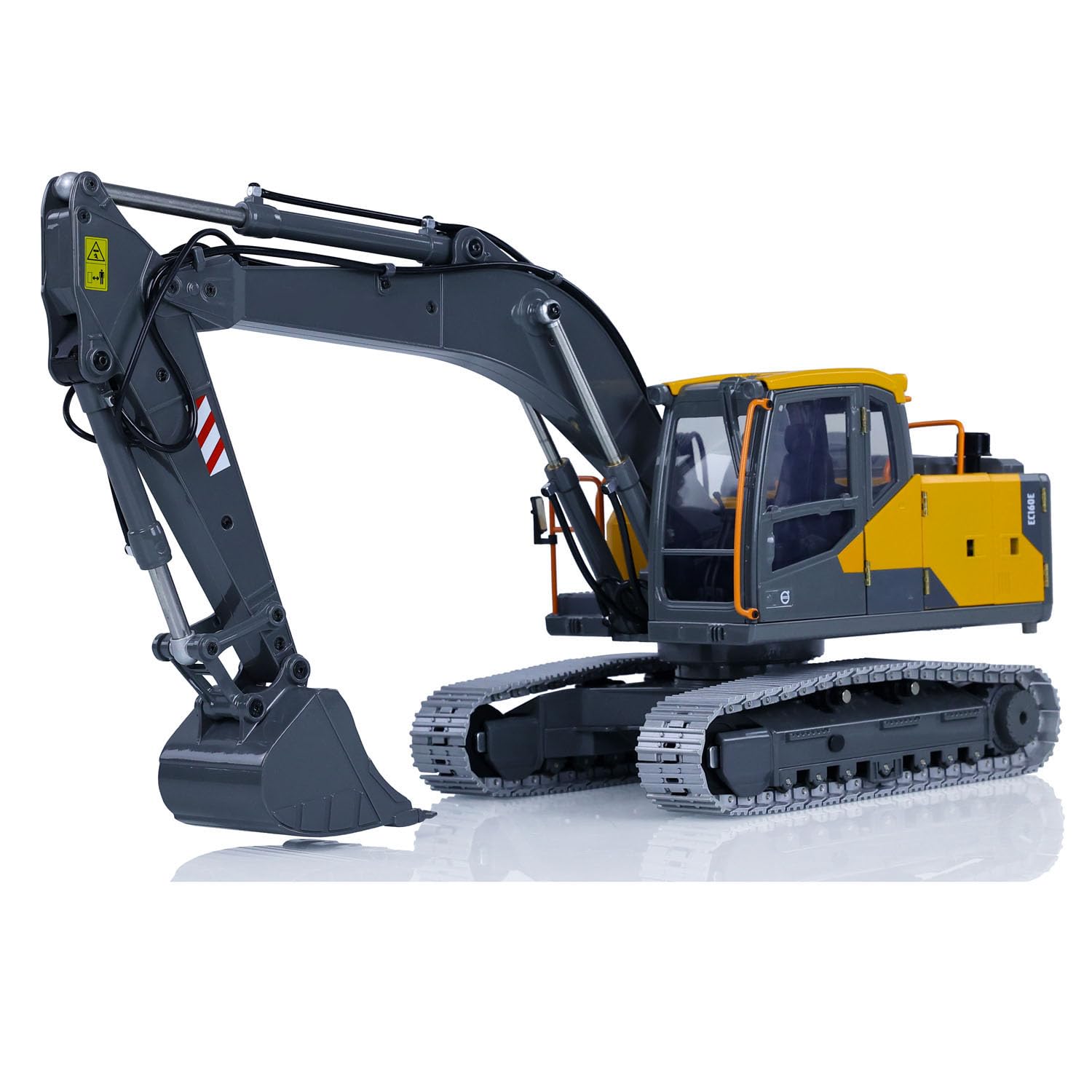 Double E RC Excavator Model for E010 EC160E Full Alloy Metal RC Engineering Digger Vehicle