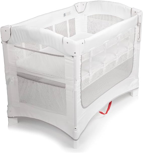 Ideal Ezee 3 in 1 Co-Sleeper Folding Bedside Bassinet and Play Yard