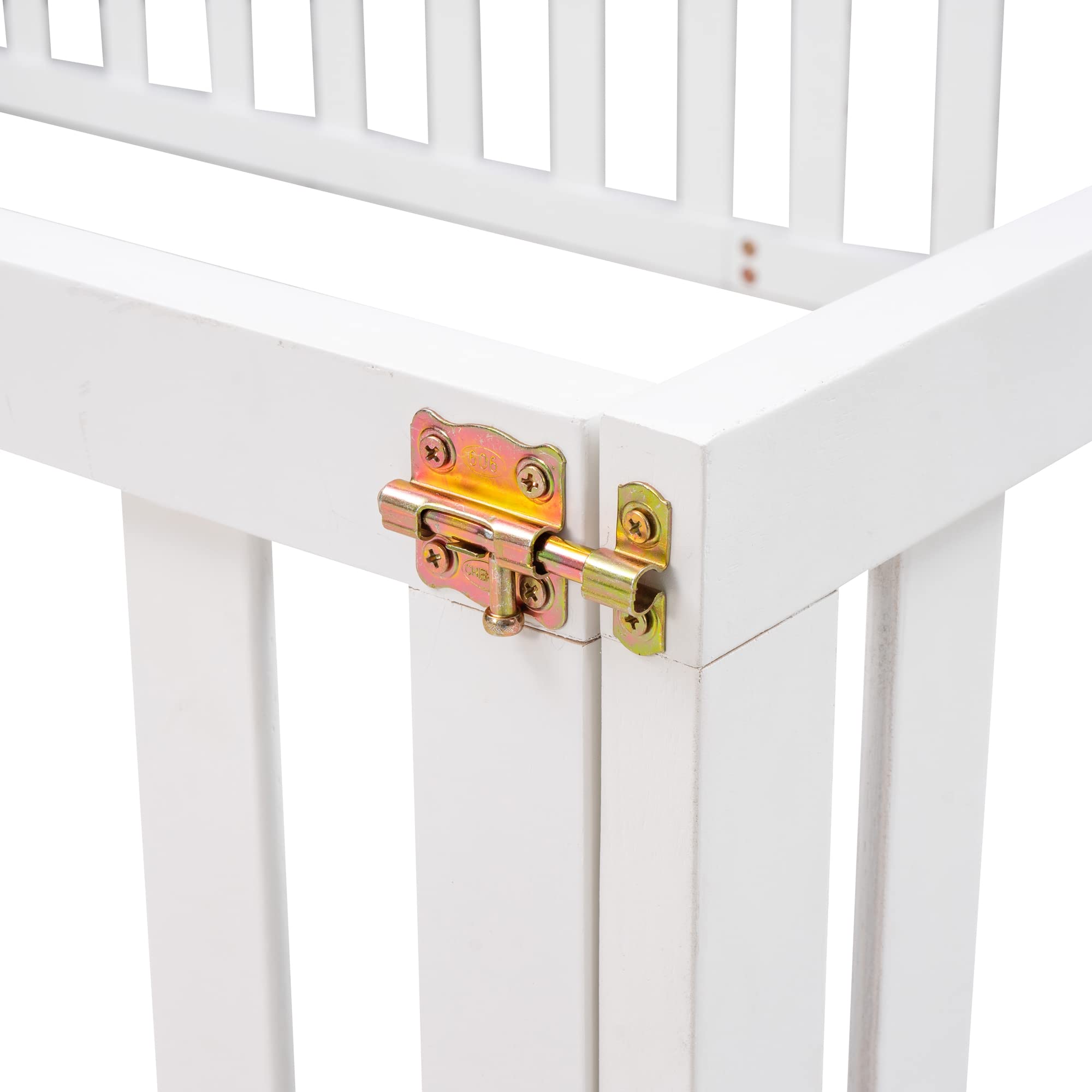 Montessori Floor Bed Full Size with Fence and Door