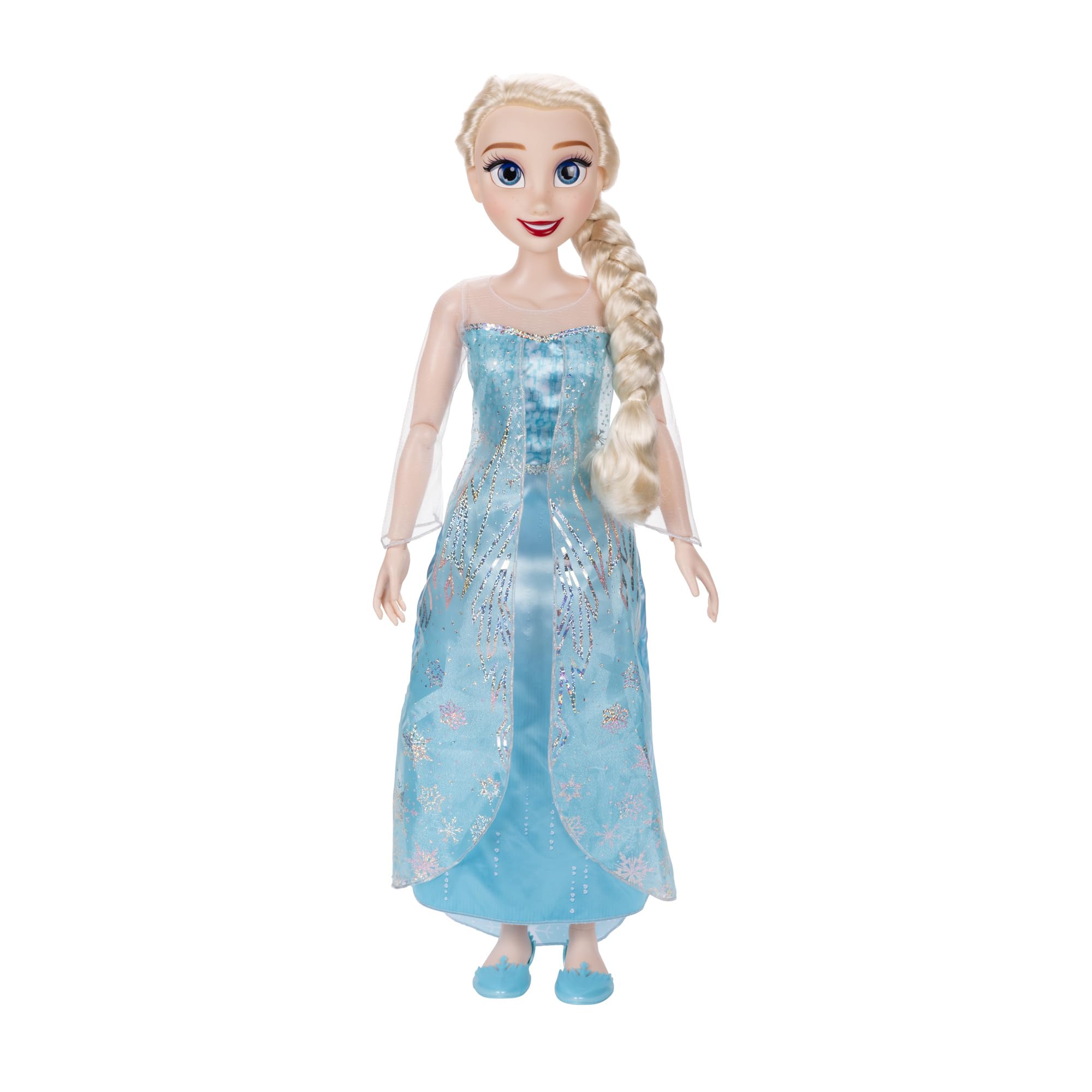 Frozen Playdate Elsa Doll 32"/ 81cm by Jakks Pacific, Fully Poseable Princess Doll