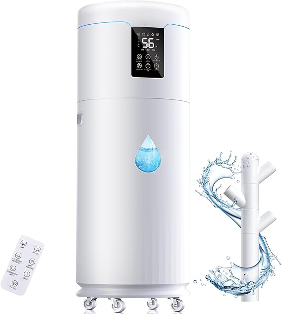 17L/4.5Gal Ultra Large Humidifiers for Bedroom 2000 sq ft