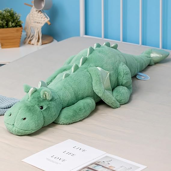 Weighted Stuffed Animals 10Lbs 35.4", Weighted Dragon Stuffed Animal for Kids and Adults