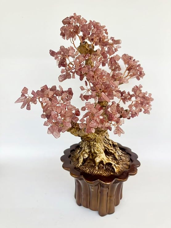 MARBLE SHOP 17.7 inch Feng Shui Money Tree, Large Crystal