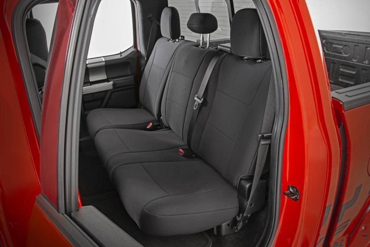 Neoprene Seat Covers for Ford F-150/Lightning/F-250/F-350 (2015-2025) Crew Cab