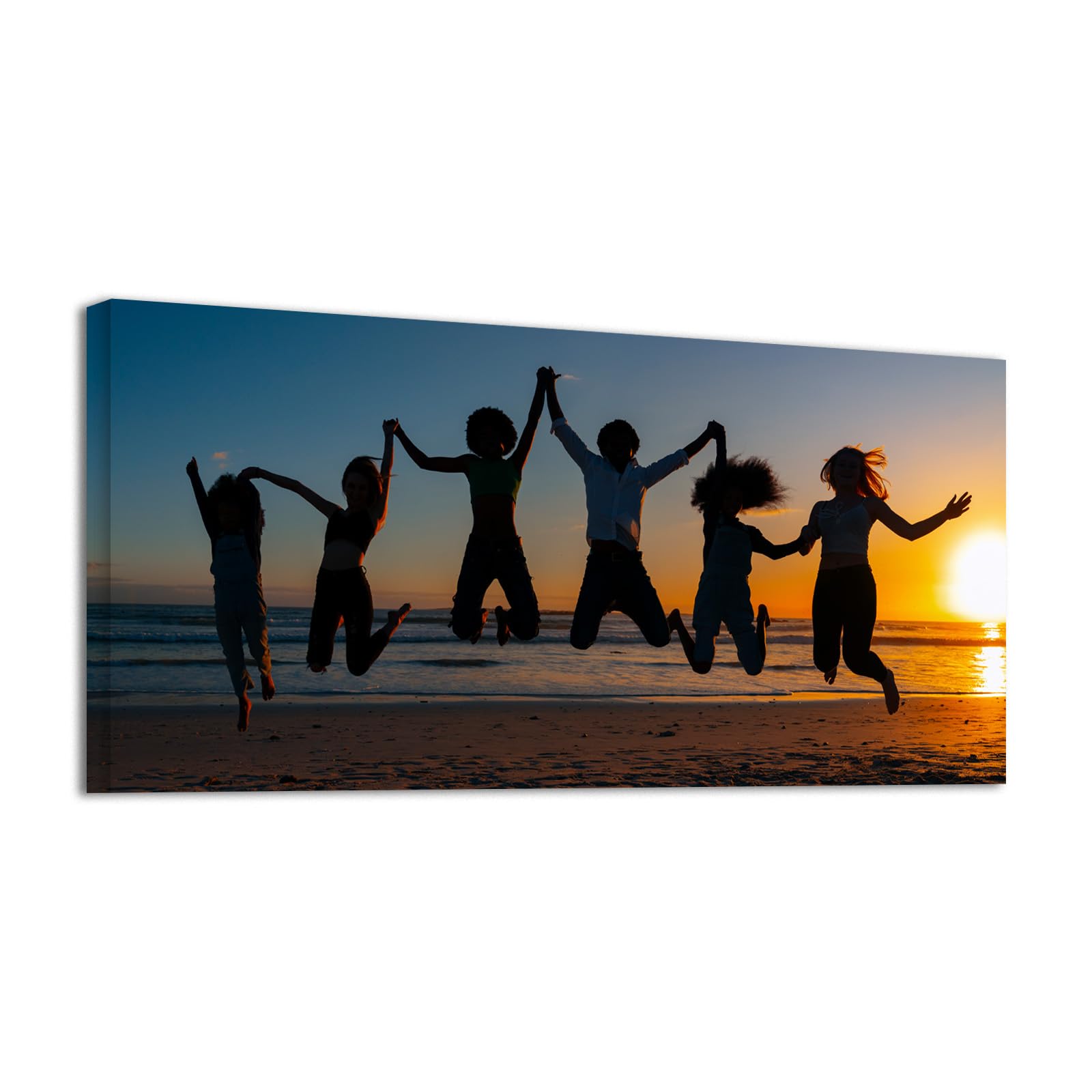Custom Canvas Prints with Your Photos for 40"x20" Wall Art