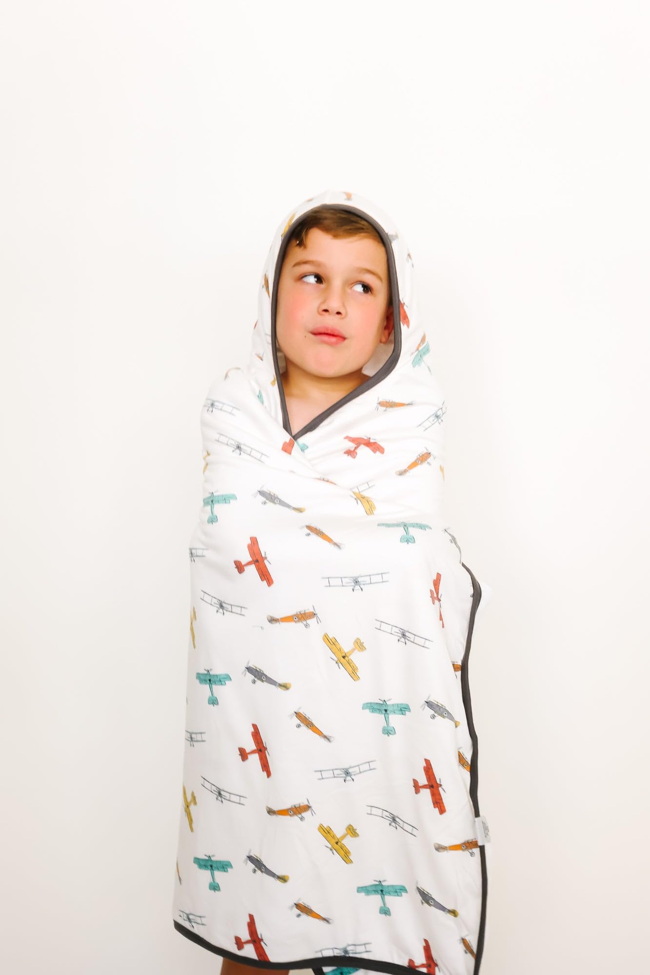 Hooded Bath Towels Premium Knit/Terry Cloth Toddler Towels