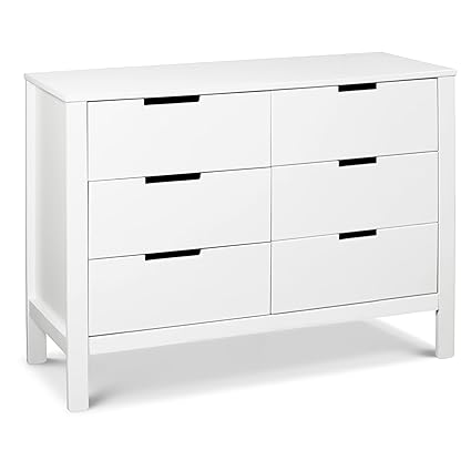 Colby 6-Drawer Baby Dresser for Bedroom - Kids Dresser