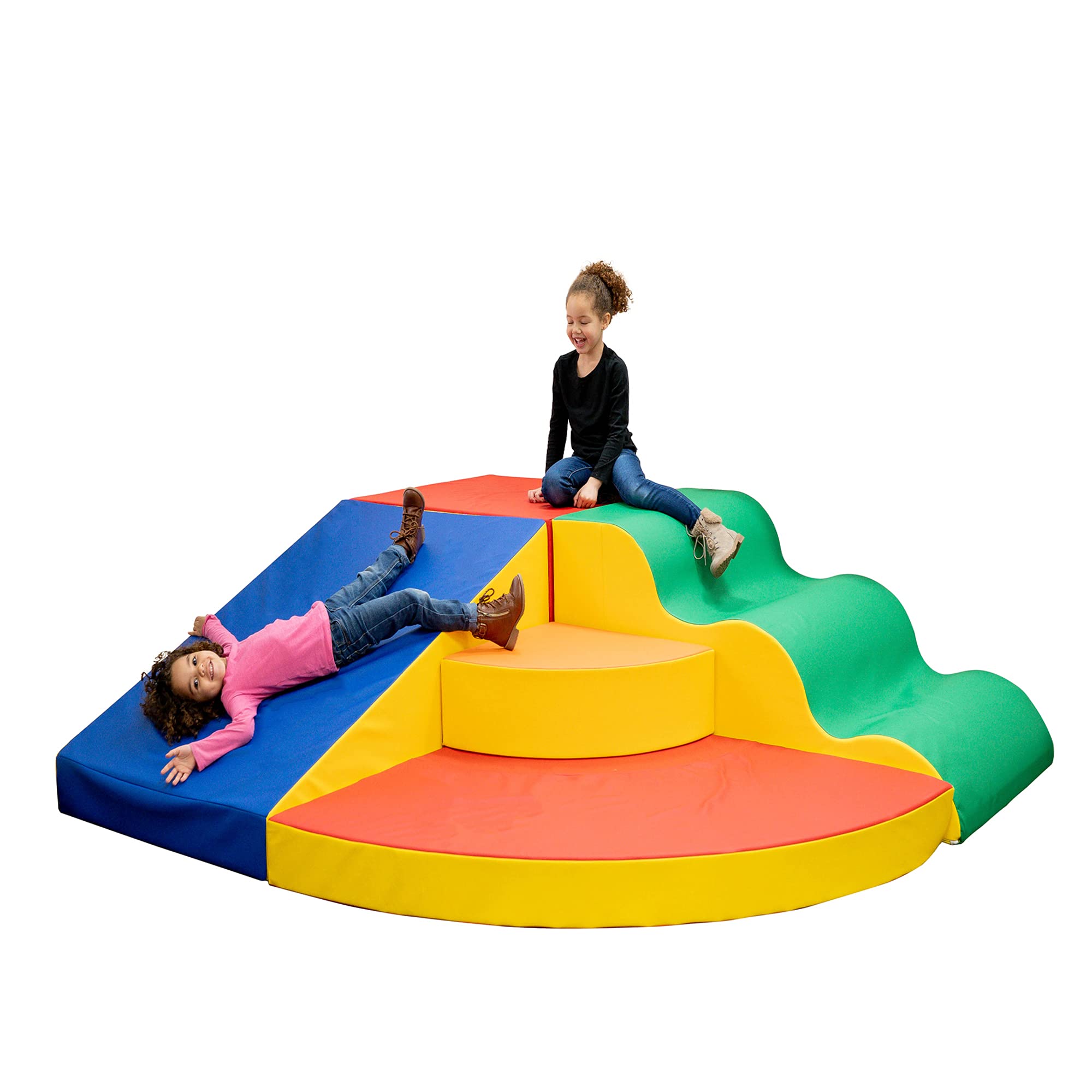 School Age Corner Colossus, Kids Climbing/Jumping/Sliding