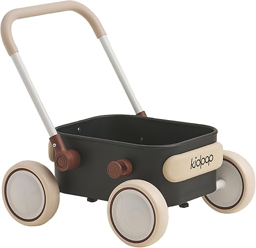 Push Walker with Wheels Toddler Wagon for First Learner Baby