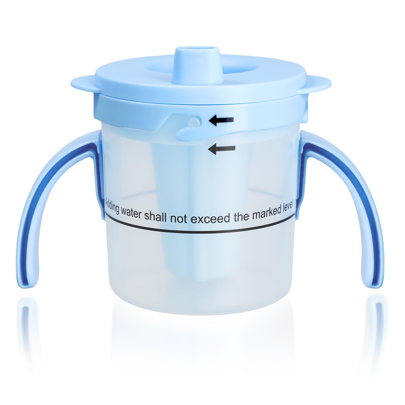 Dysphagia Cups for Adults 5cc 10cc 15cc, Spill Proof Cups