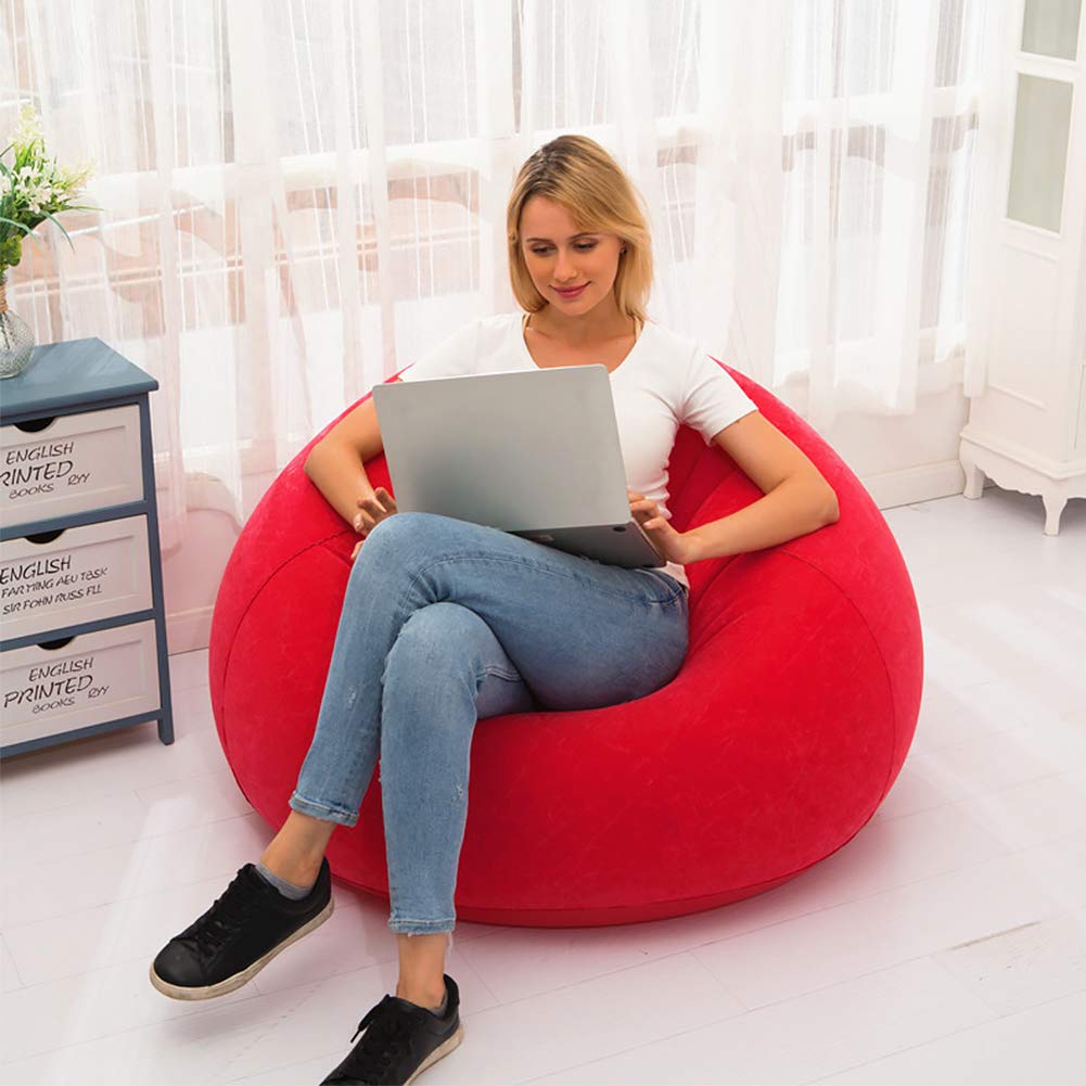 Inflatable Bean Bag Chair for Kids Teens Adults