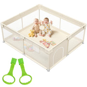 Large Baby Playpen for Toddler - 69×59in Babies Play Pen