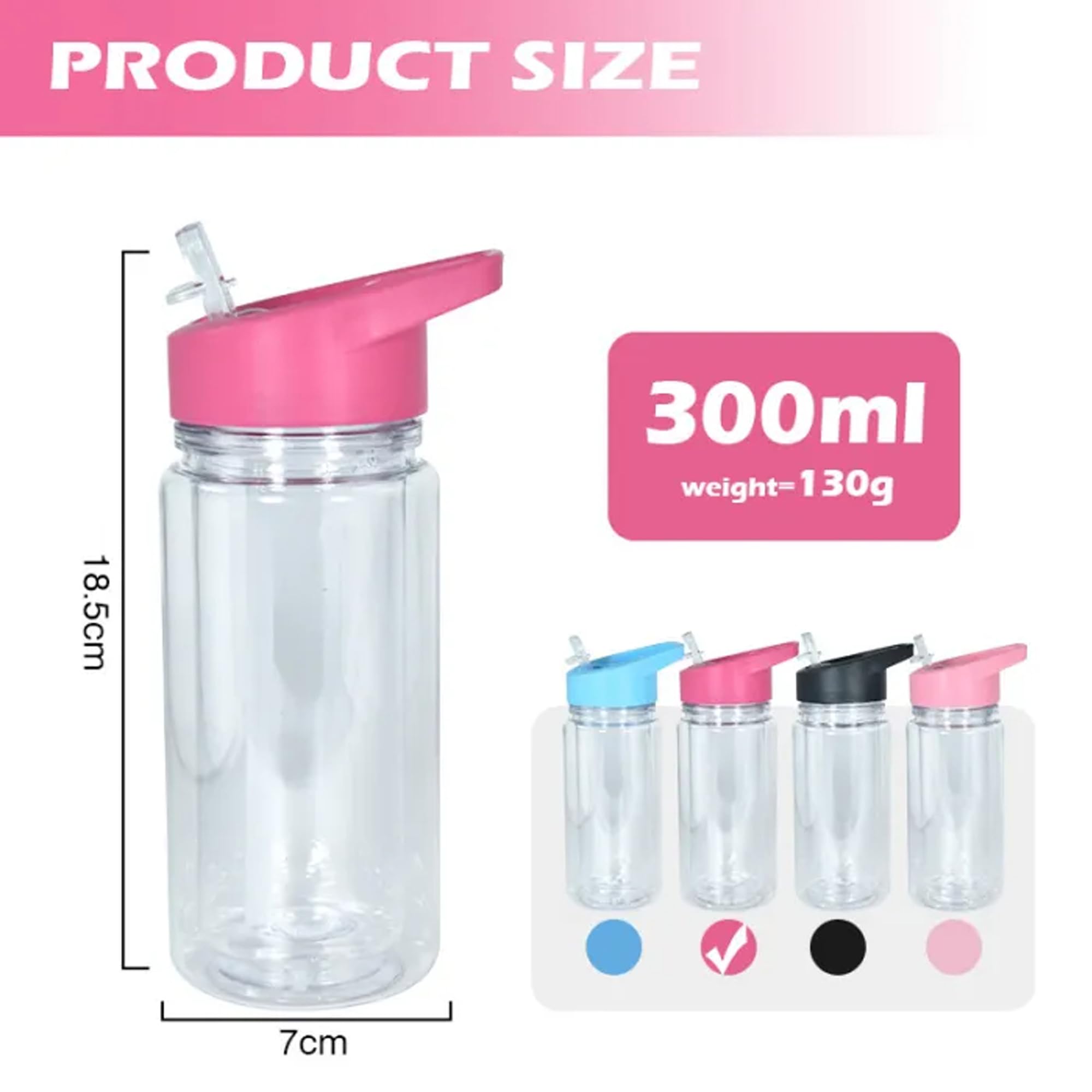 oz Plastic Snow Globe Cups, Double Wall Acrylic Snowglobe