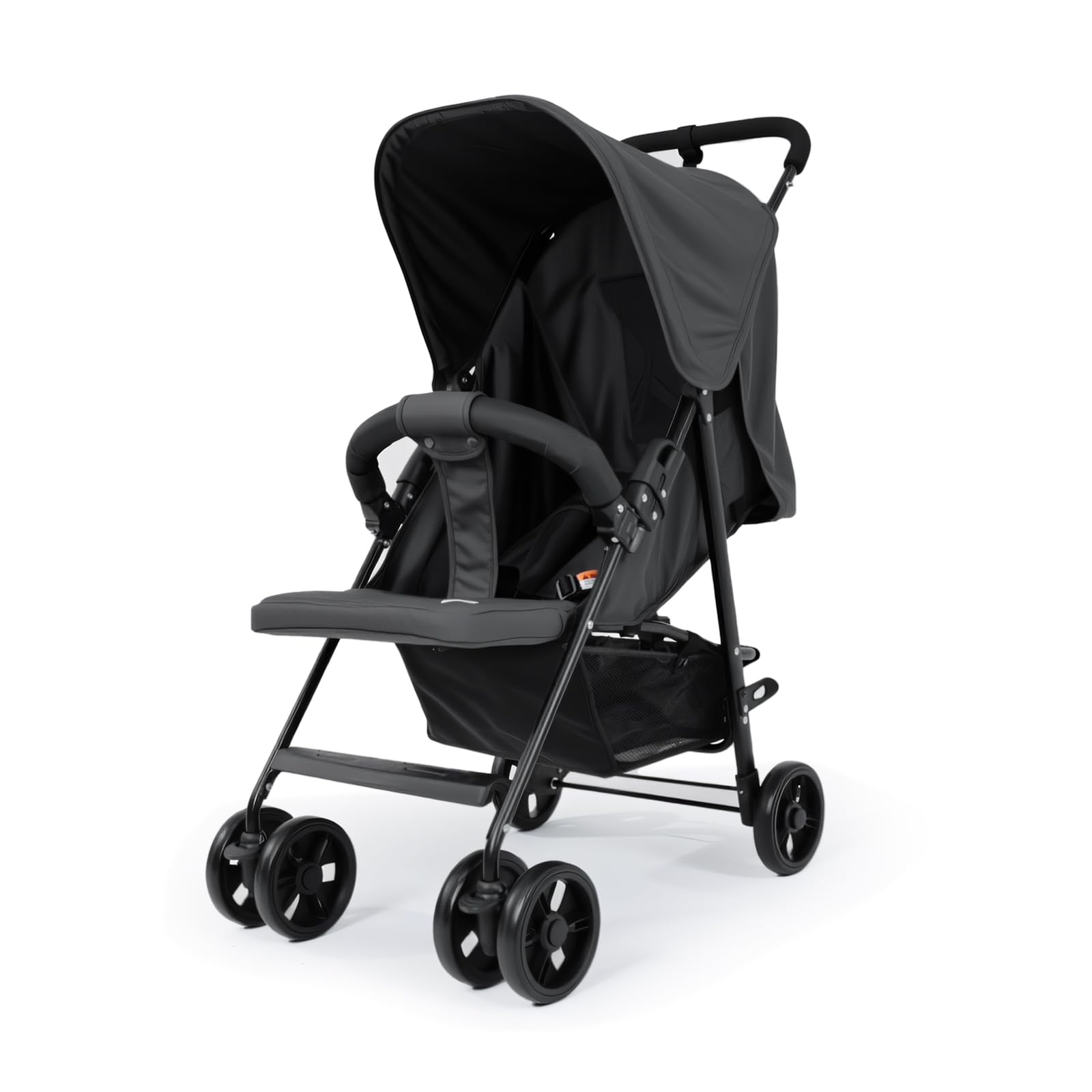 Lightweight Baby Stroller with Canopy and Storage Basket, Foldable Umbrella Stroller