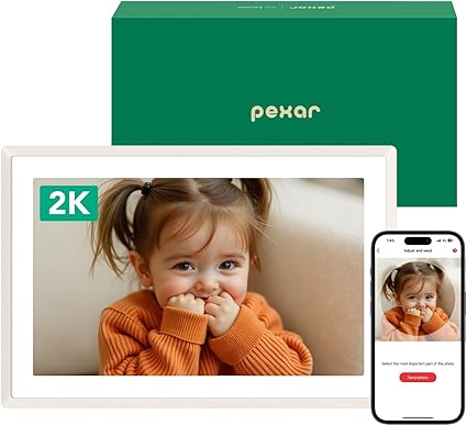 by Lexar WiFi Digital Picture Frame 11″ | Yahoo Tech Best Tested Frame 2025