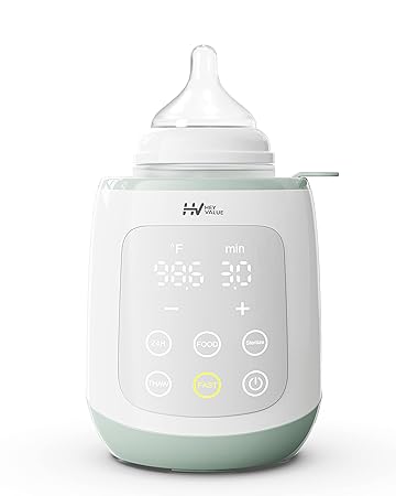 Bottle Warmer, 10-in-1 Fast Baby Bottle Warmer for Breastmilk