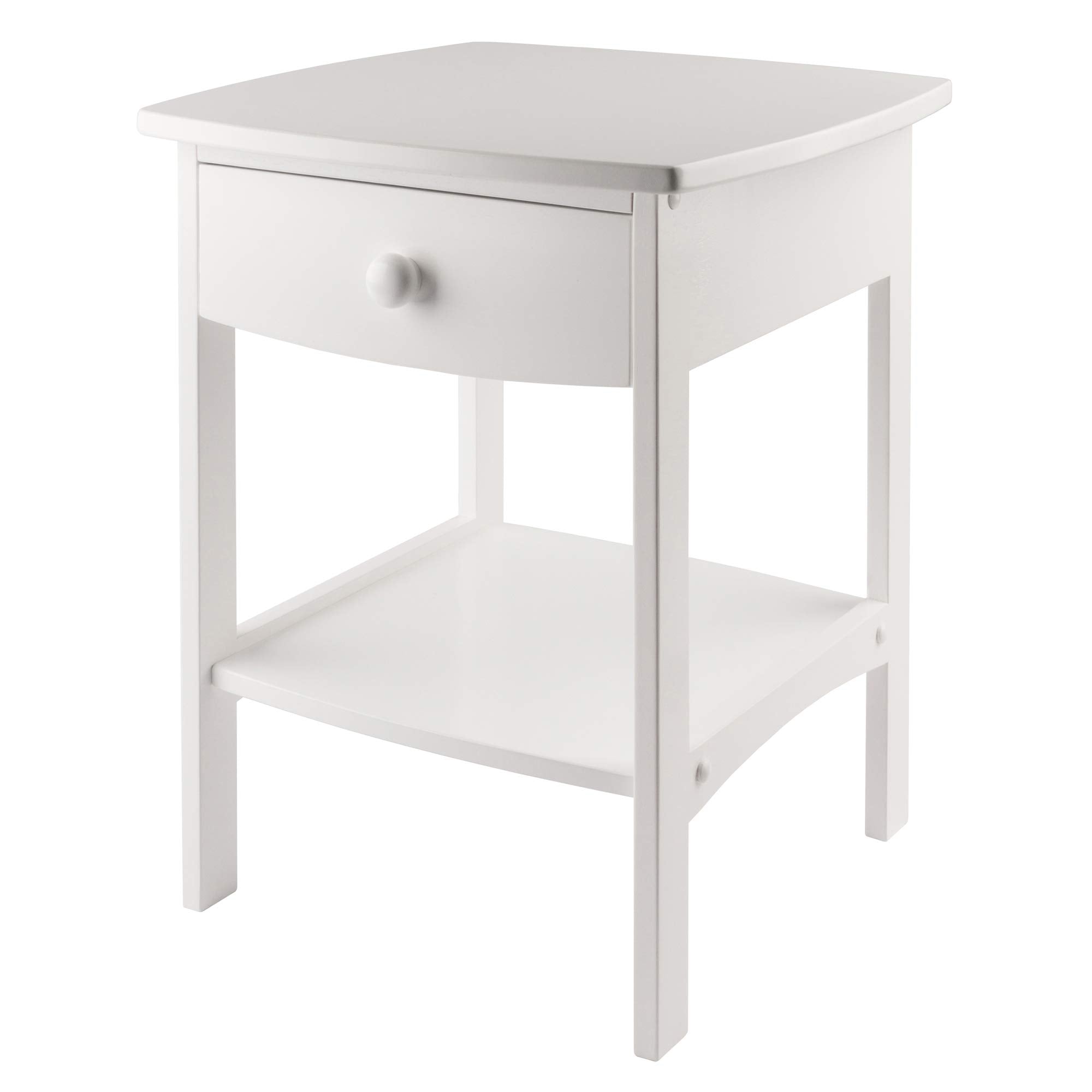 Claire Accent Table, FURNITURE, White