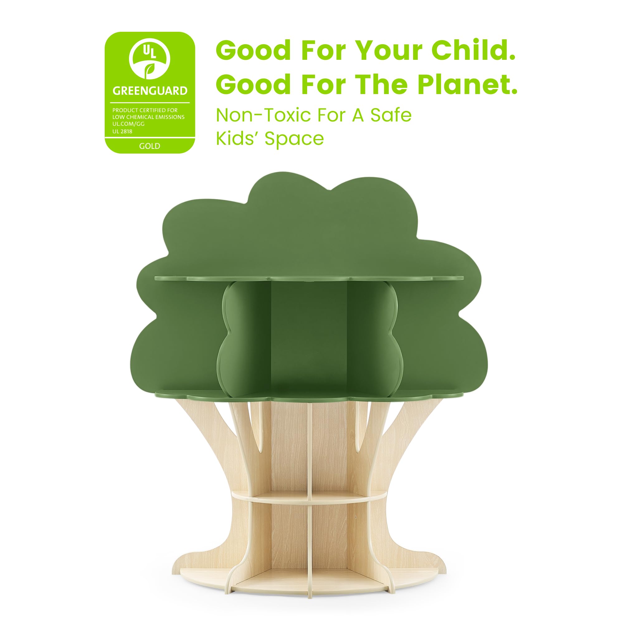 Tree Bookcase for Kids Room