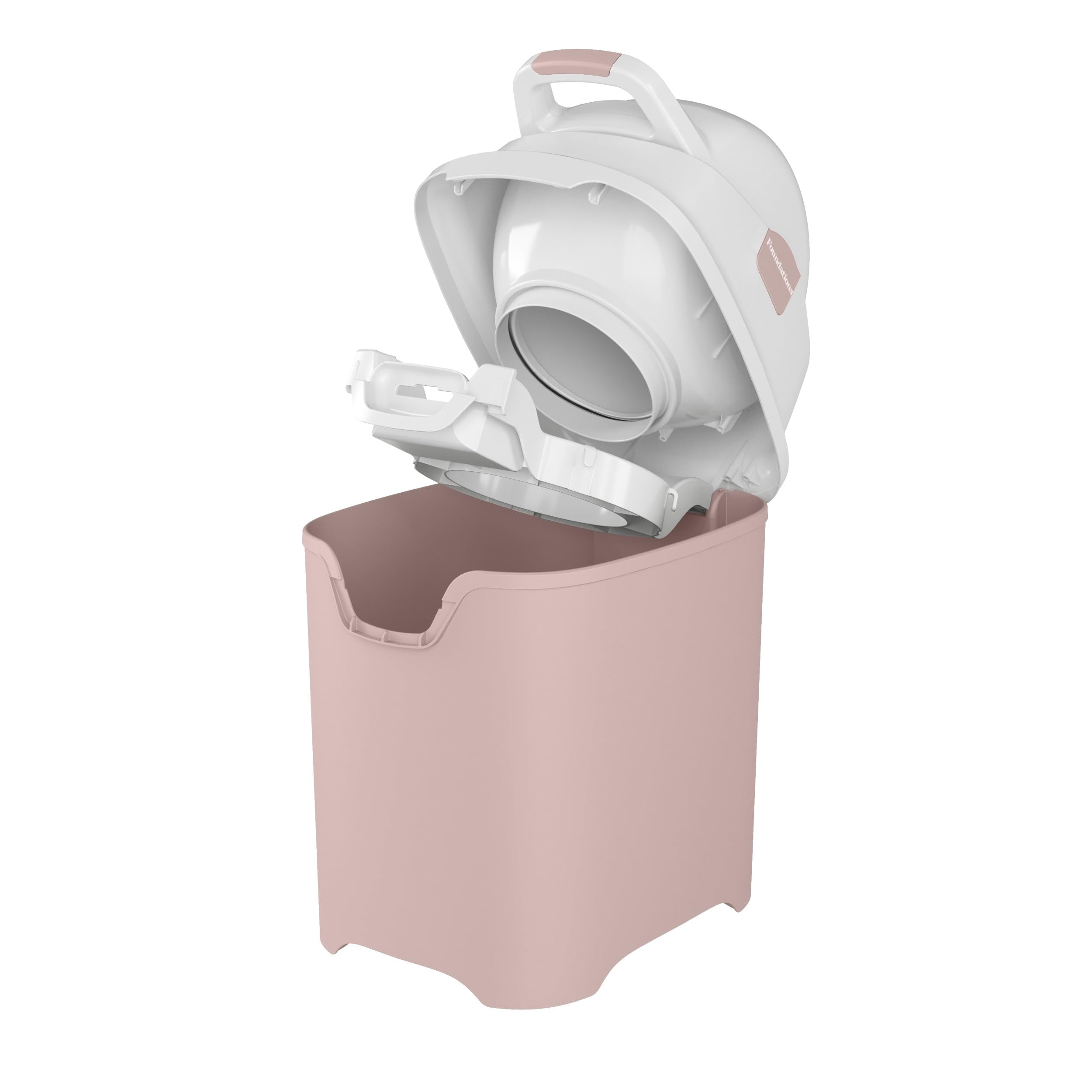 Mini Diaper Pail with Airtight Lid - Durable & Odorless Diaper Disposal