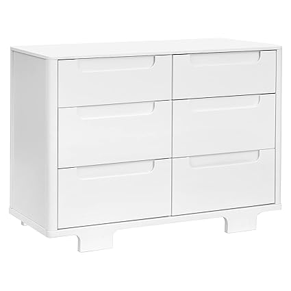 Yuzu 6-Drawer Dresser in Natural Walnut, Greenguard Gold Certified